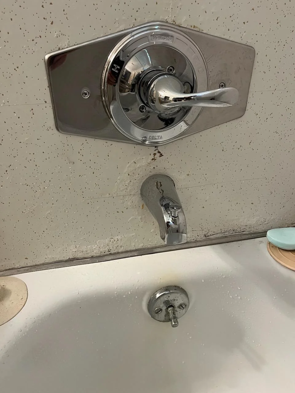 Single handle tub and shower trim replacement